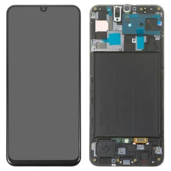 Pantalla Completa Original Reparada Para Samsung A50/A505 Con Marco