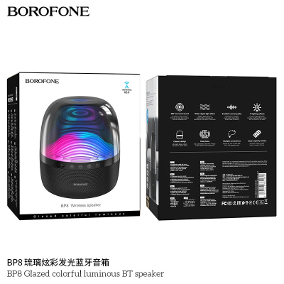 Borofone Bp8 Altavoz Deportivo Luminoso Con Bluetooth