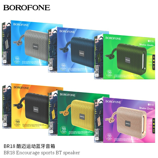 Borofone Br18 Encourage Altavoz Deportivo Con Br18