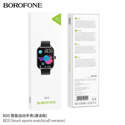 Borofone Bd5 Reloj Deportivo Inteligente (Versión De Llamada)