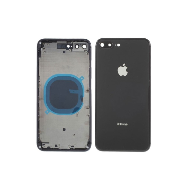 Chasis Con Tapa Trasera Para Iphone Se 2020-Negro