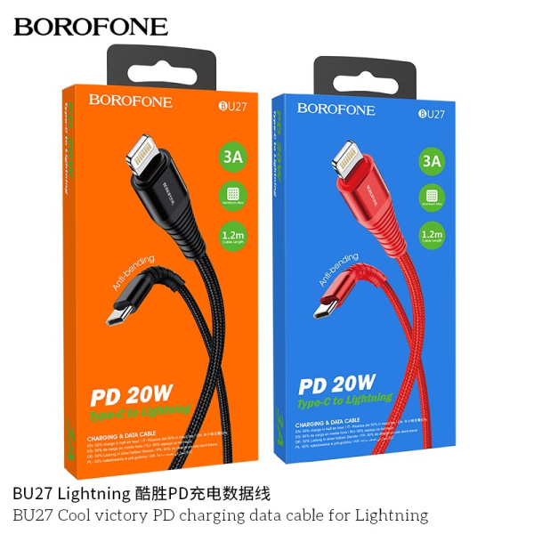 Borofone Bu27 Cable De Carga Tipo C A Ip Pd 20W L1M