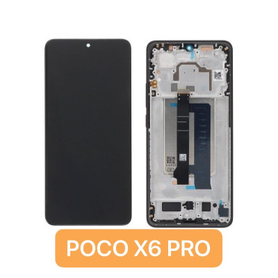 Pantalla Completa Original Servicepack Para Xiaomi Poco X6 PRO