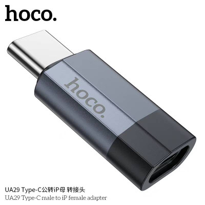 Hoco UA29 Adaptador tipo C macho a IP hembra