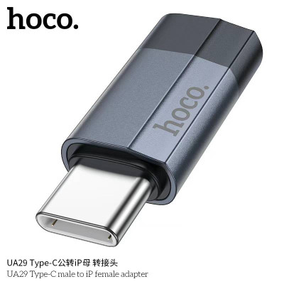 Hoco UA29 Adaptador tipo C macho a IP hembra