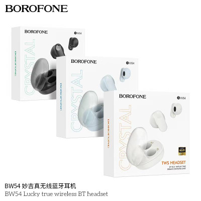 Borofone BW54 Lucky Verdaderos Auriculares Inalámbricos Bluetooth