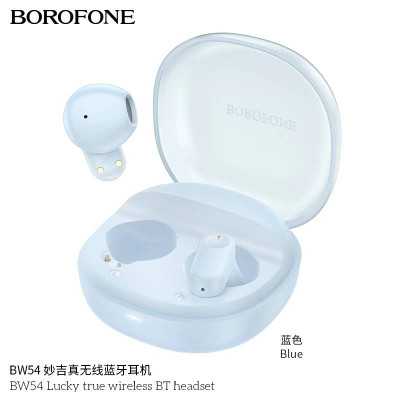 Borofone BW54 Lucky Verdaderos Auriculares Inalámbricos Bluetooth