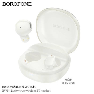 Borofone BW54 Lucky Verdaderos Auriculares Inalámbricos Bluetooth