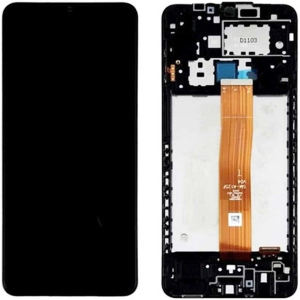 Pantalla Completa Original Servicepack Para Samsung A12 2021 A127 Con Marco