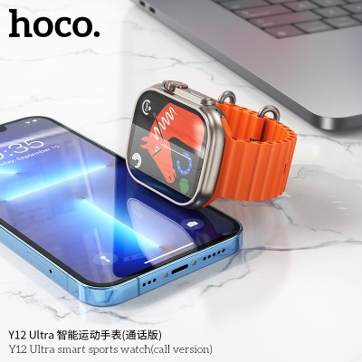 Hoco Y12 Ultra Reloj Deportivo Inteligente (Version Llamadas)