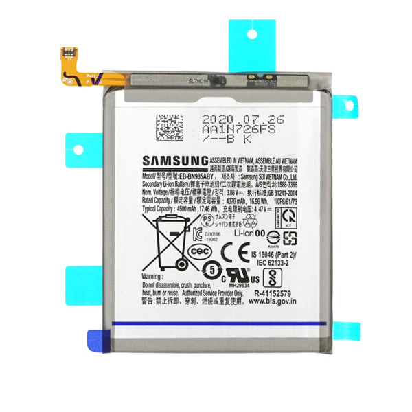 Bateria Original Servicepack Para Samsung Note 20 / N980 4300Mah -Eb-Bn980Aby