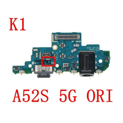 Placa De Carga Tipo C / Microfono Para Samsung Galaxy A52S 5G / A528 ORIGINAL VERSION K1