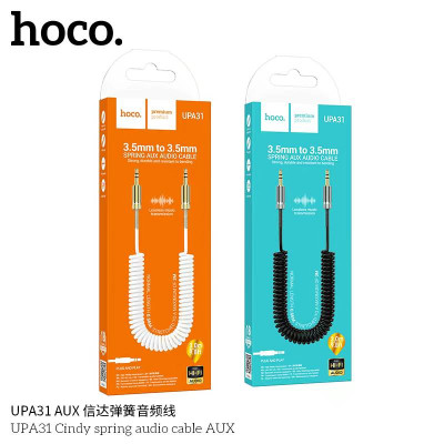 Hoco Upa31 Cable De Audio Jack Cindy Spring Aux L-3M