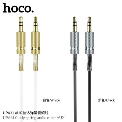 Hoco Upa31 Cable De Audio Jack Cindy Spring Aux L-3M