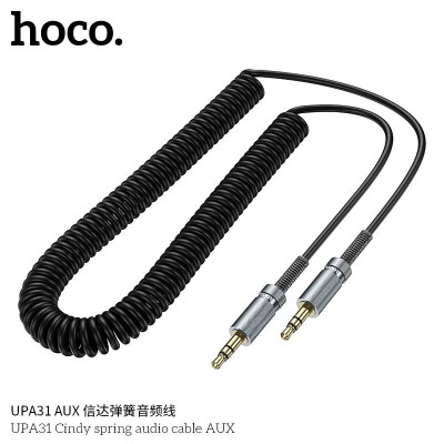 Hoco Upa31 Cable De Audio Jack Cindy Spring Aux L-3M