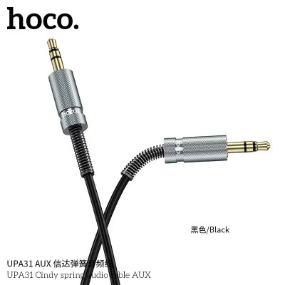 Hoco Upa31 Cable De Audio Jack Cindy Spring Aux L-3M