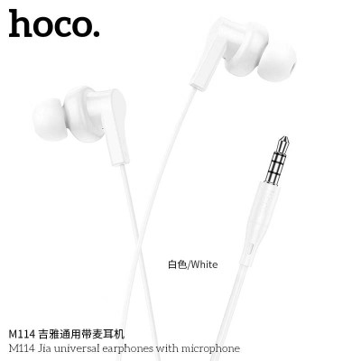 Hoco M114 Auriculares Universales Jack Con Micrófono