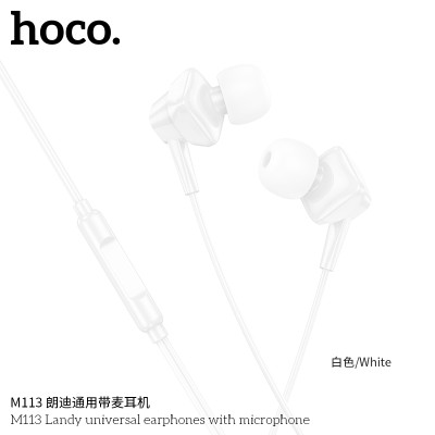 Hoco M113 Auriculares Universales Jack Con Micrófono