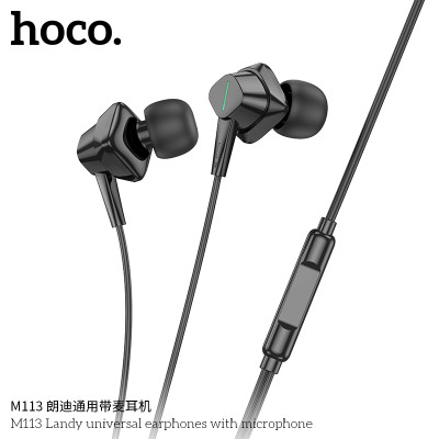 Hoco M113 Auriculares Universales Jack Con Micrófono