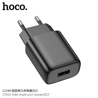 Hoco C134A Cargador Enchufe 12W Usb