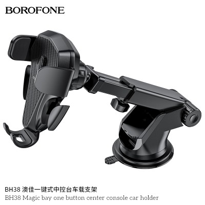 Borofone Bh38 Magic Bay Soporte De Coche Para Consola Central De Un Botón