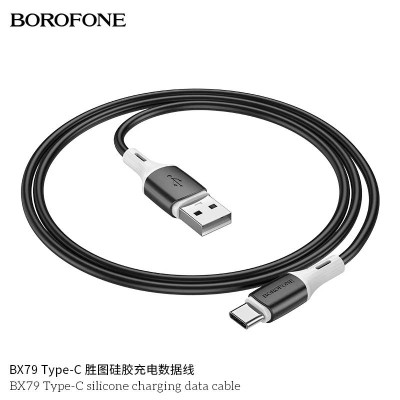 Borofone Bx79 Cable Silicona 3A Usb A Tipo C