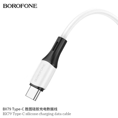 Borofone Bx79 Cable Silicona 3A Usb A Tipo C