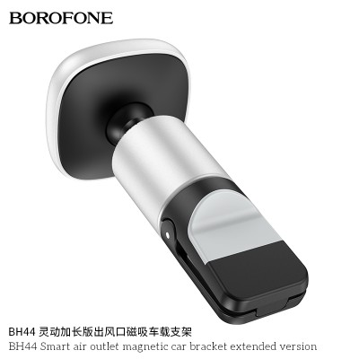 Borofone Bh44 Versión Extendida Del Soporte De Automóvil Magnético De Aire Inteligente