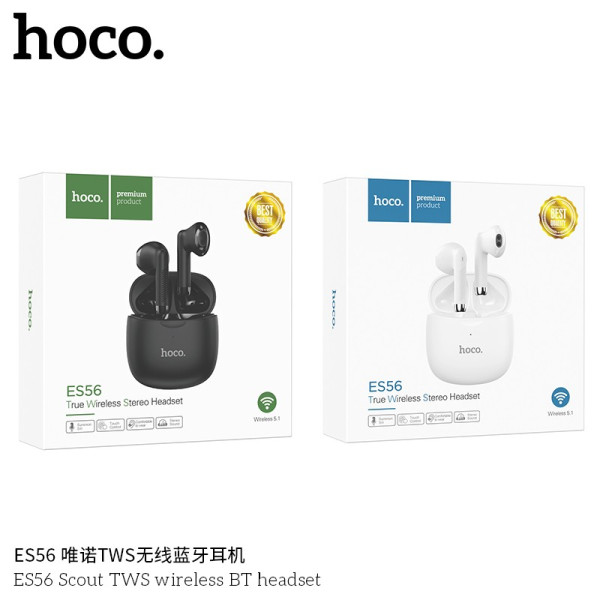 Hoco Es56 Auriculares Scout Tws Wireless Bluetooth