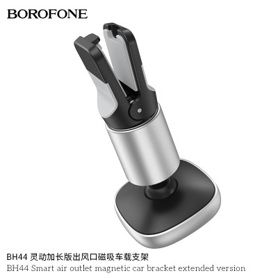 Borofone Bh44 Versión Extendida Del Soporte De Automóvil Magnético De Aire Inteligente