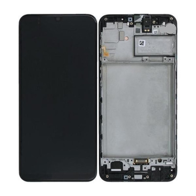 Pantalla Completa Original Servicepack Para Samsung M307/M215/M30S/M21 Con Marco