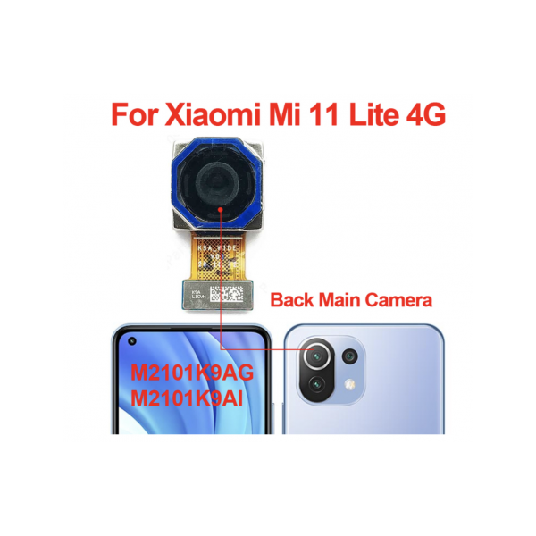 Camara Trasera Para Xiaomi Mi 11 Lite 4G / 5G(GRANDE)