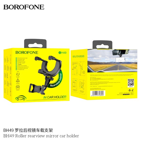 Borofone Bh49 Soporte De Coche Para Espejo Retrovisor Enrollable