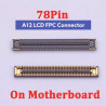 F123 Conector Fpc Hembra De Lcd Para Samsung A12/A23/A42/A52/A53/A32 4G /5G