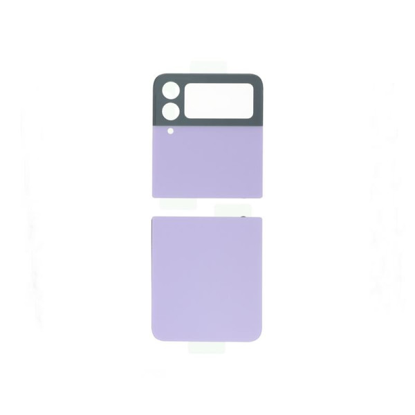 Tapa Trasera Para Samsung Z Flip 4 / F721 parte superior (arriba) Morado