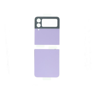 Tapa Trasera Para Samsung Z Flip 4 / F721 parte inferior (abajo) Morado