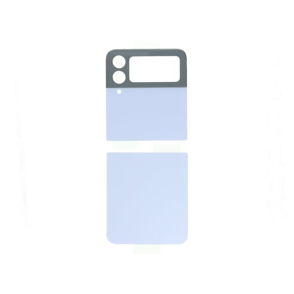 Tapa Trasera Para Samsung Z Flip 4 / F721 parte superior (arriba) Azul