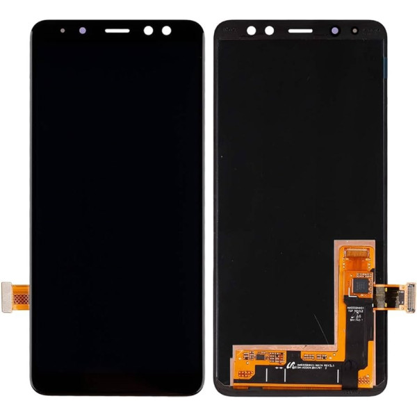 Pantalla Completa Para Samsung A530 /A5 2018 /A8 2018 Negro Oled