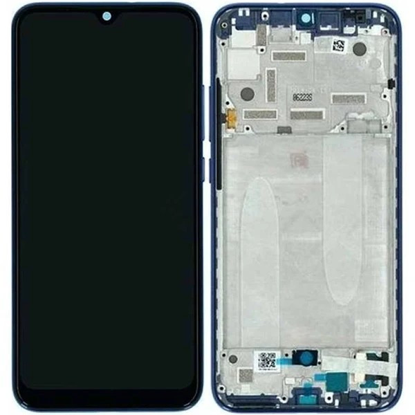 Pantalla Completa Original Servicepack Para Xiaomi Mi A3 Con Marco Azul