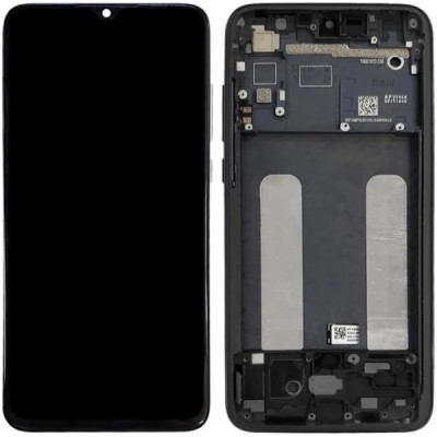 Pantalla Completa Original Servicepack Para Xiaomi Mi 9 Lite Con Marco Negro