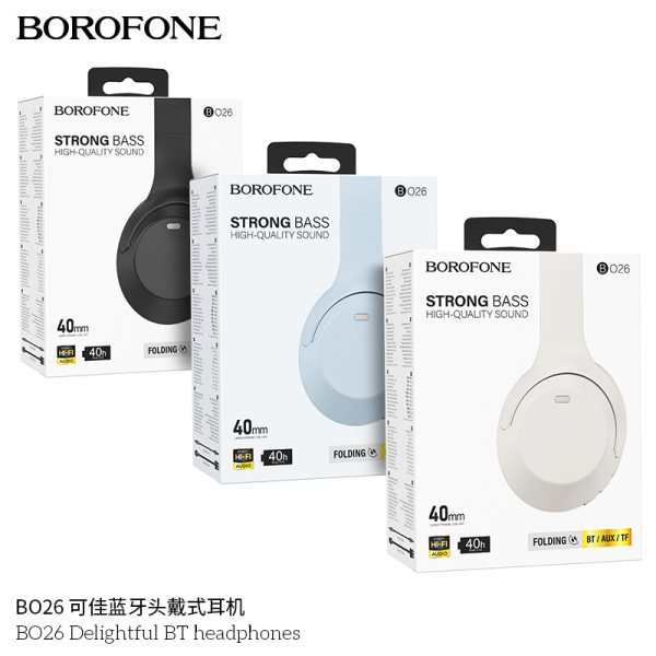 Borofone BO26 Auriculares Tipo Diadema Delightful