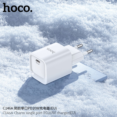 Hoco C146A Enchufe Sencillo PD20W Sin Cable