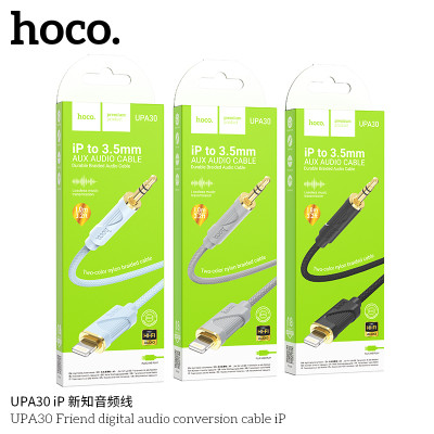 Hoco UPA30 iP Cable Adaptador iP Macho - Jack Macho