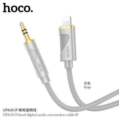 Hoco UPA30 iP Cable Adaptador iP Macho - Jack Macho