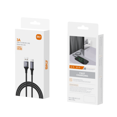 Sio SC08 Cable USB A Micro USB