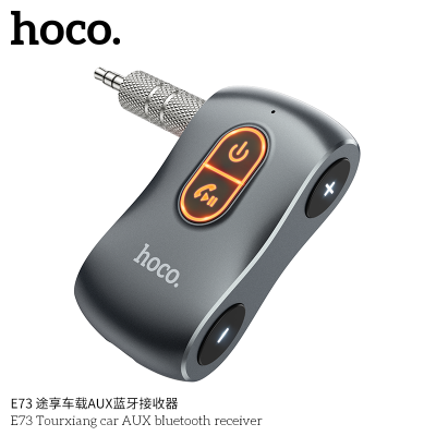 Hoco E73 Receptor Inalámbrico Con Conector Auxiliar Para Coche Con Bluetooth 