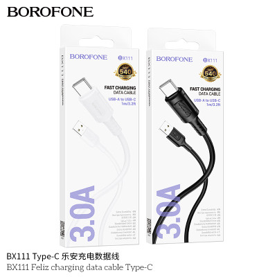 Borofone BX111 Cable Datos/Carga USB - Type C