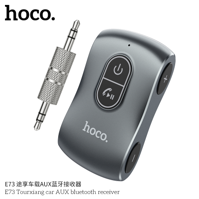 Hoco E73 Receptor Inalámbrico Con Conector Auxiliar Para Coche Con Bluetooth 