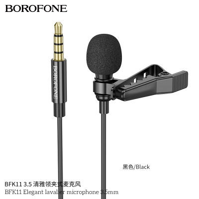 Borofone BFK11 Microfono Tipo Jack Para Directos/Grabacion 3.5MM