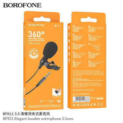 Borofone BFK11 Microfono Tipo Jack Para Directos/Grabacion 3.5MM